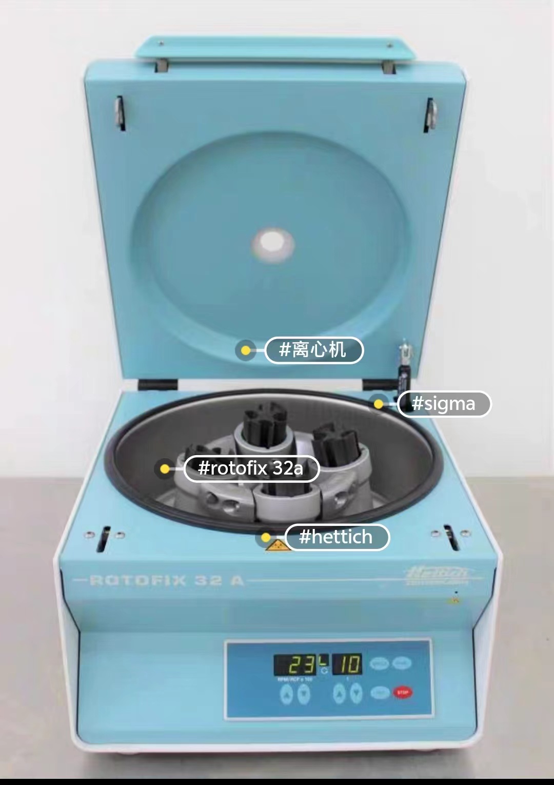 Hettich離心機蓋子打不開的鎖扣維修